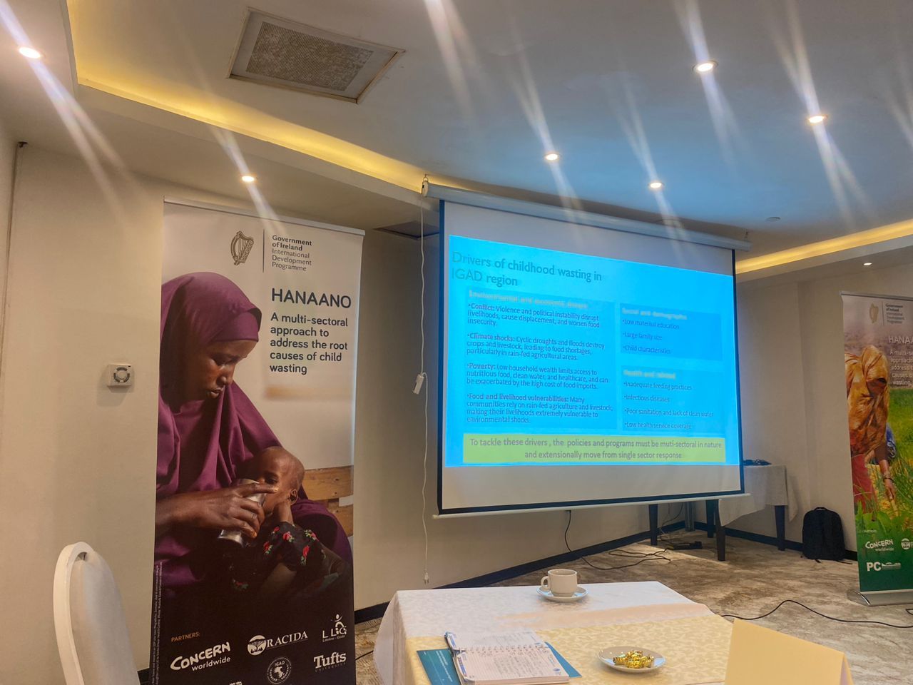 Hanaano Programme Partners Unite to Strengthen Efforts Against Child Wasting Across the Horn of Africa